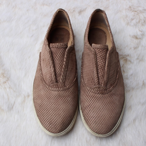 Frye Shoes - FRYE Slip On Sneaker Neutral Laceless 8